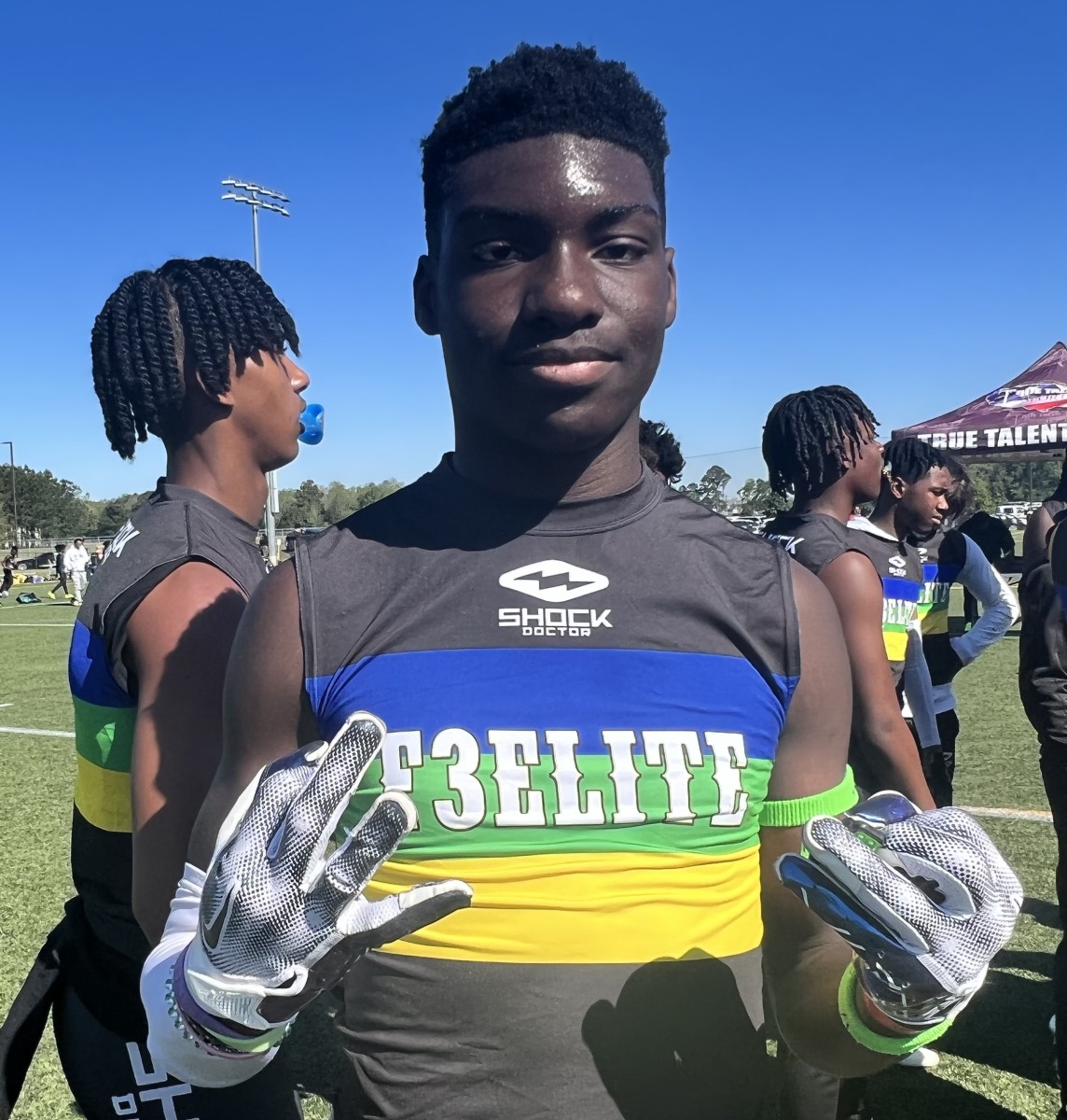 Amari Clayton Wide Receiver Baton Rouge (La.) Catholic F3 Elite